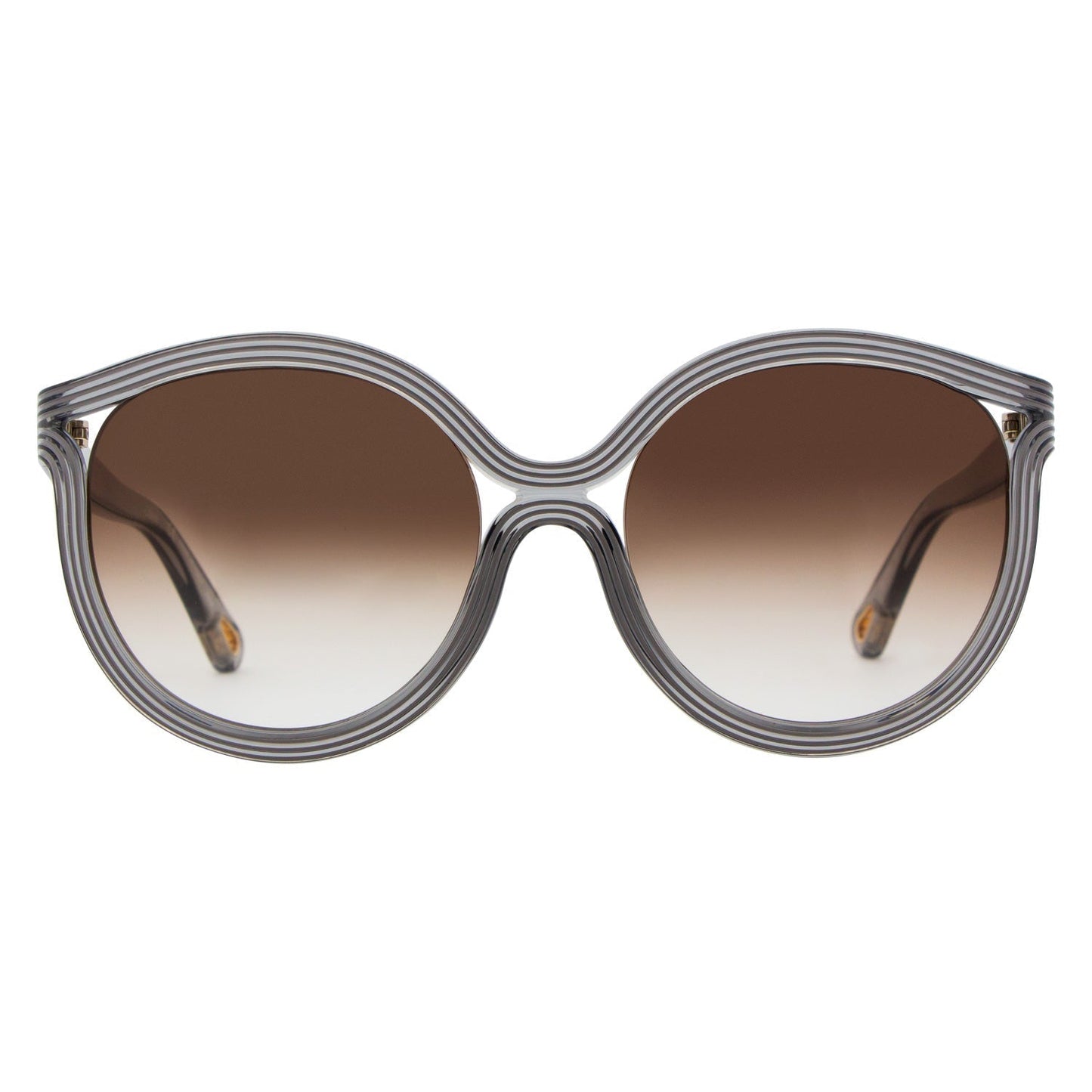 Chloe Round Sunglasses CE738S 035 Grey 57mm 738
