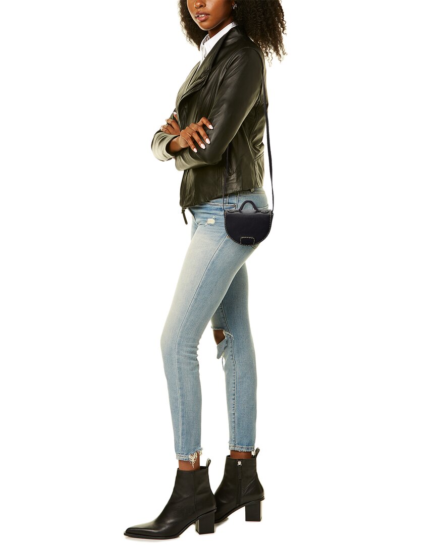 Chloe Edith Nano Leather Saddle Bag