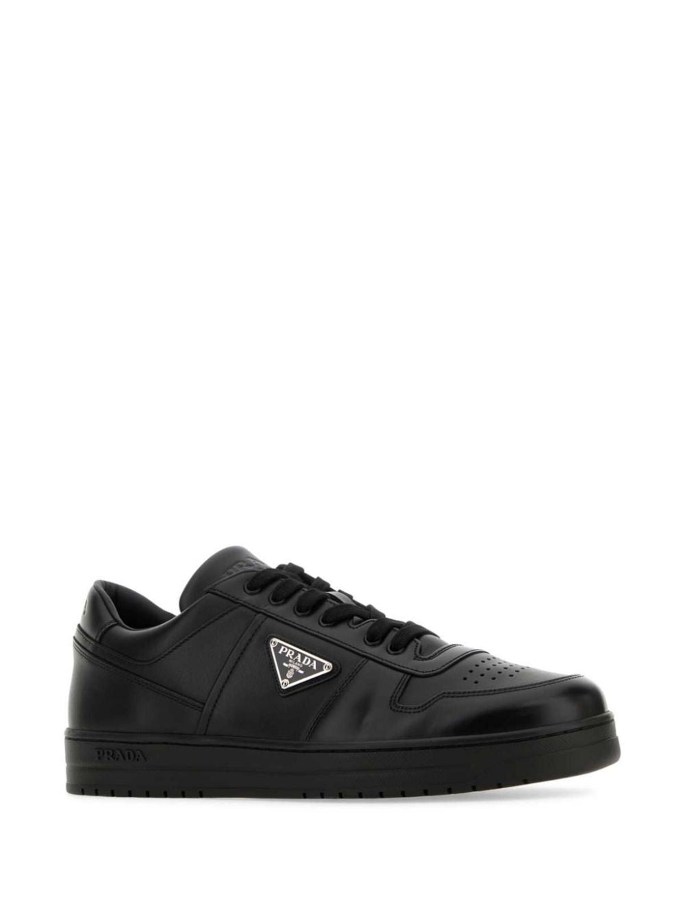 Prada Men Downtown Leather Sneakers