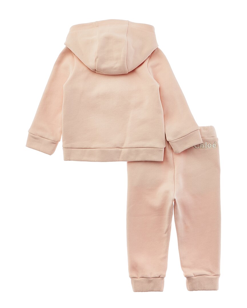 Chloe 2pc Logo Jacket & Pant Set