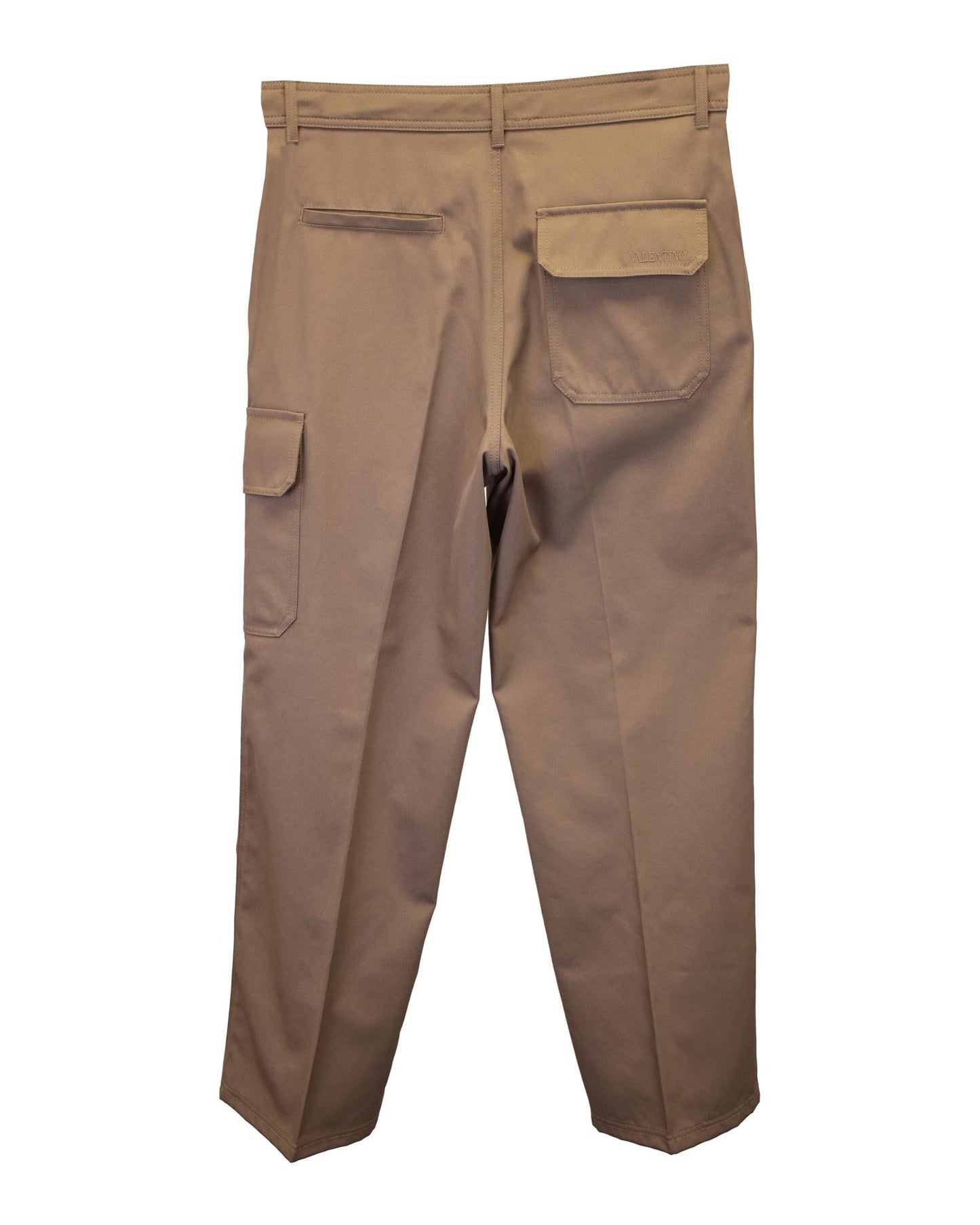 Valentino Garavani Straight Leg Cargo Pants Men Brown