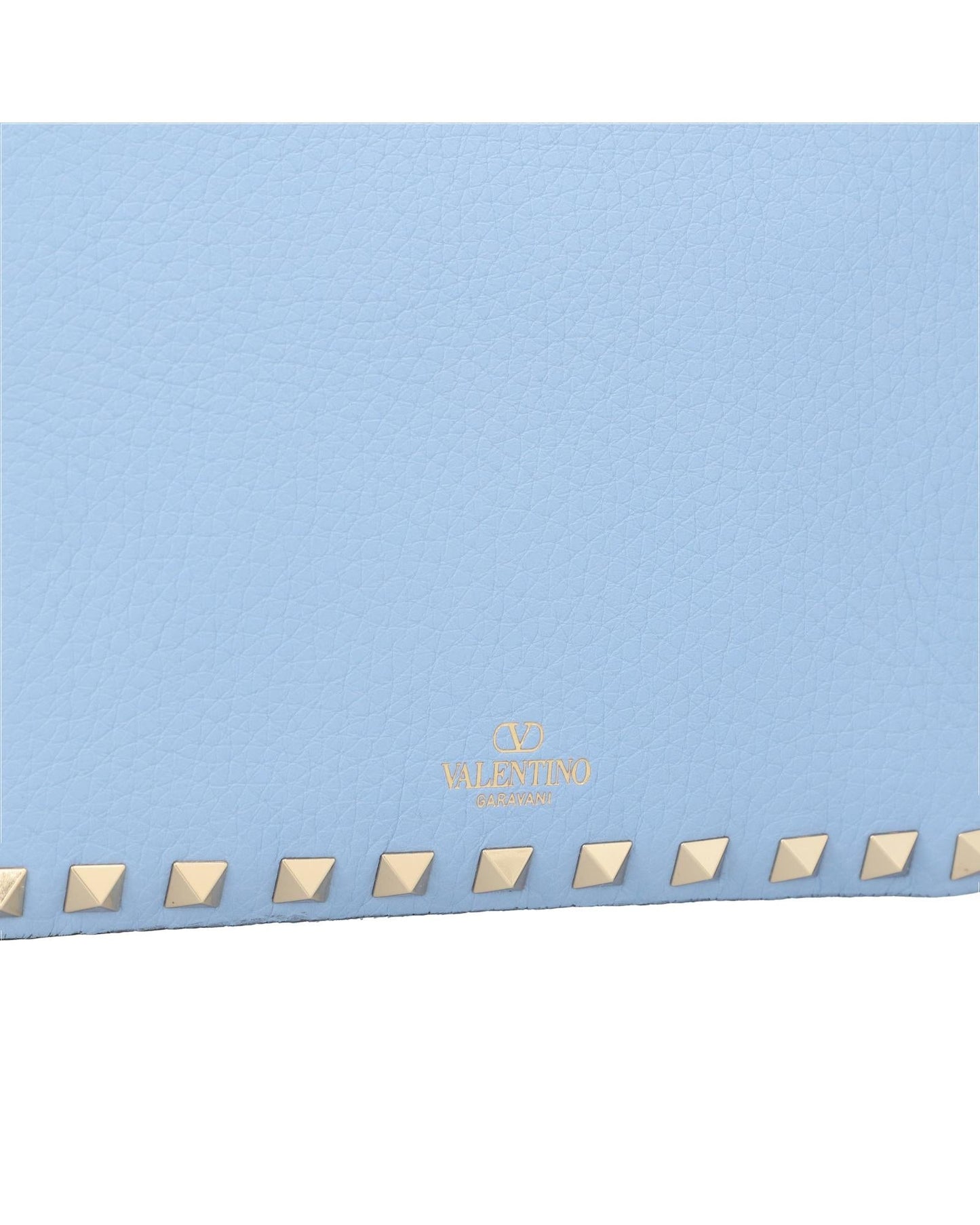 Valentino Garavani Rockstud Small Leather Crossbody Women Blue | Blue Handbags