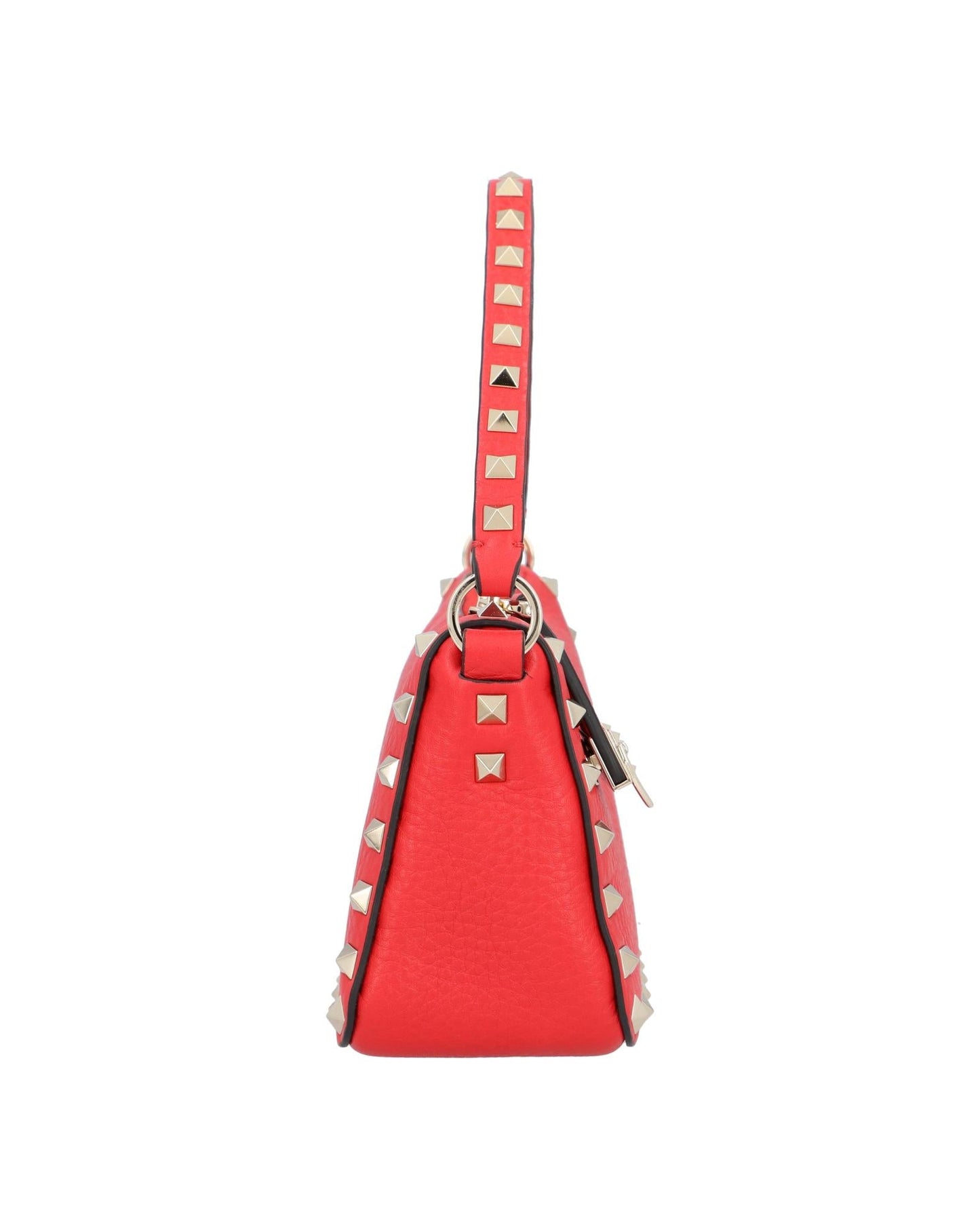 Valentino Garavani Rockstud Mini Chain Wallet Women Red | Red Handbags
