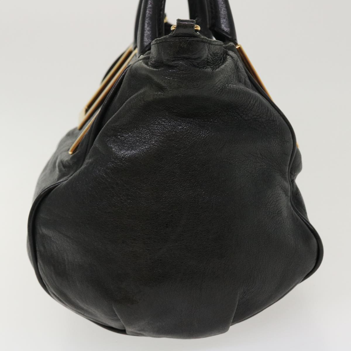 Chloe Hand Bag Leather 2way Black 39634