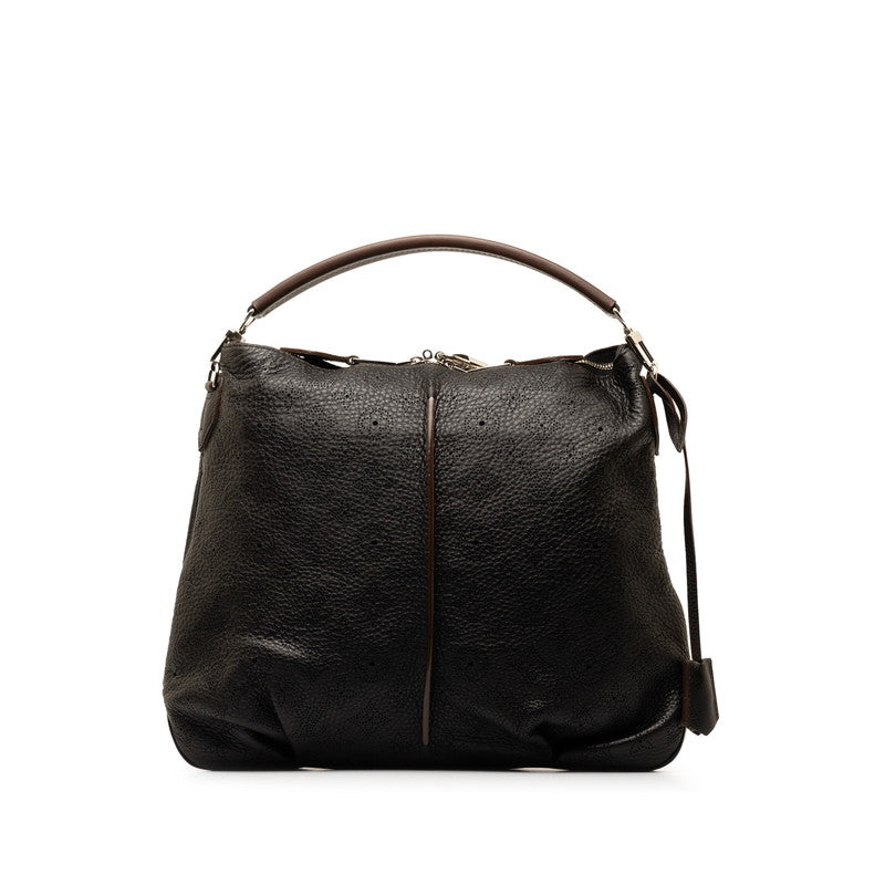 Louis Vuitton Monogram Machaine Celine MM Handbag 2WAY M93987 Noir Black Leather Louis Vuitton