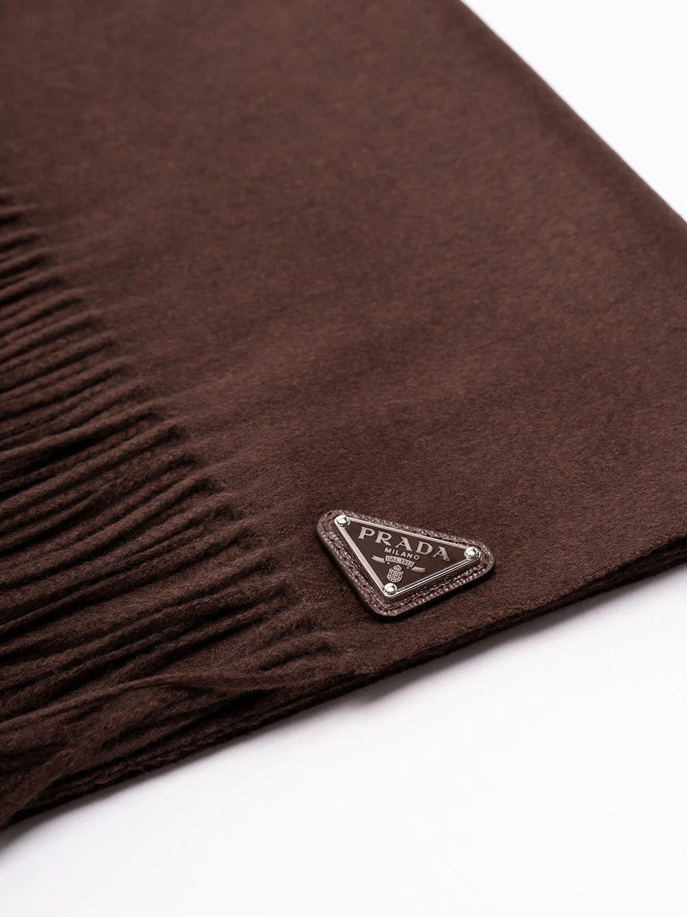 Prada Men Silk And Cashmere Scarf