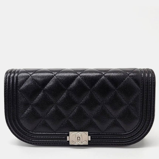 Chanel Caviar Boy Phone Holder Bag