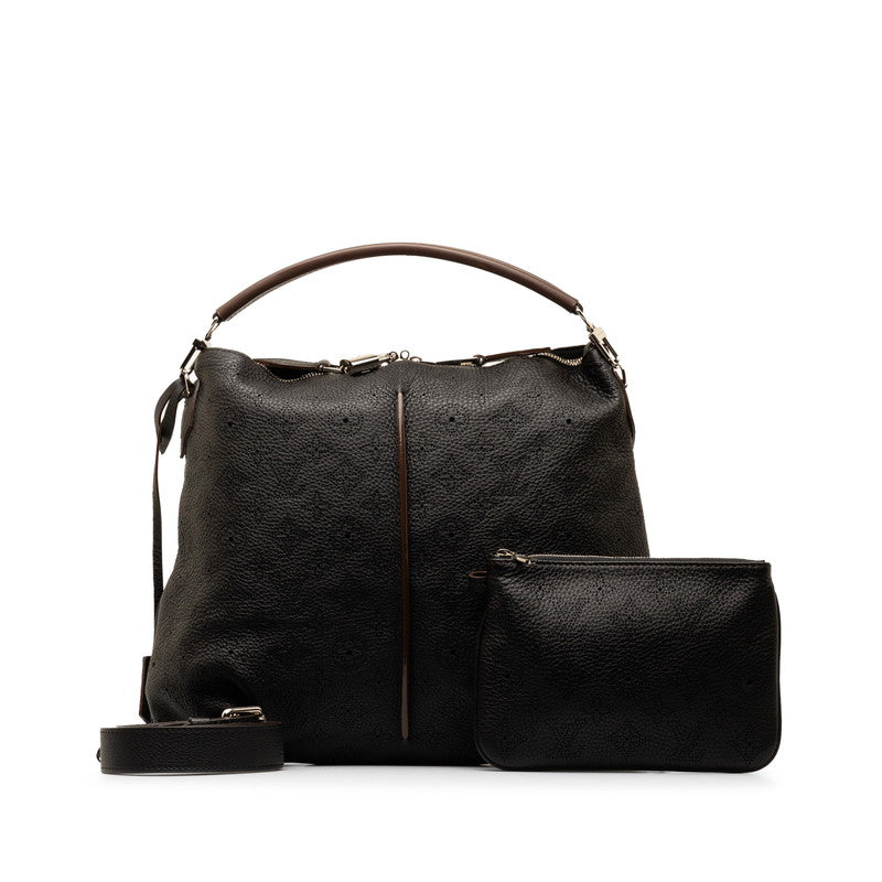 Louis Vuitton Monogram Machaine Celine MM Handbag 2WAY M93987 Noir Black Leather Louis Vuitton