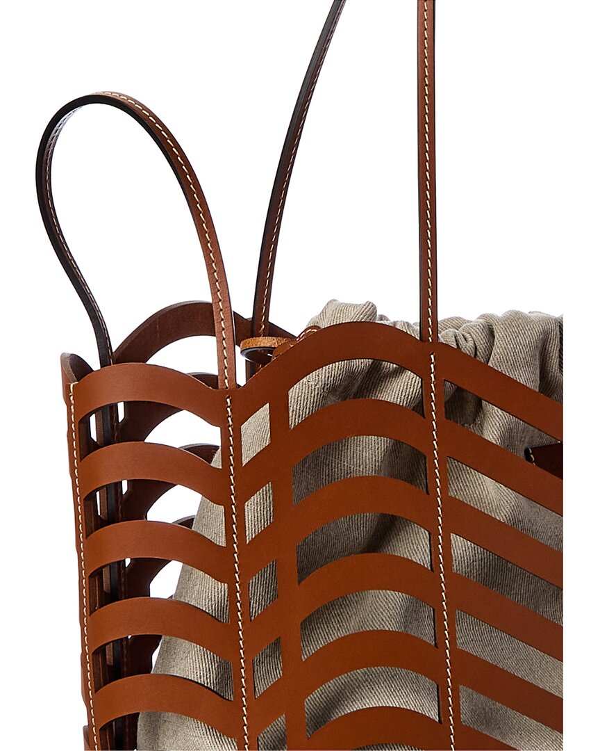 Chloe Kayan Medium Canvas & Leather Tote