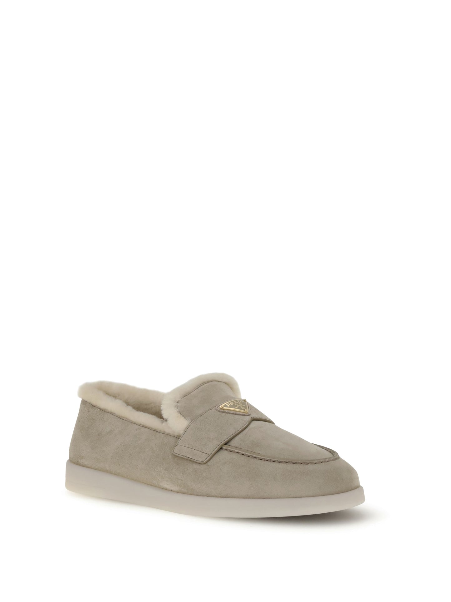Prada Men Suede Loafers