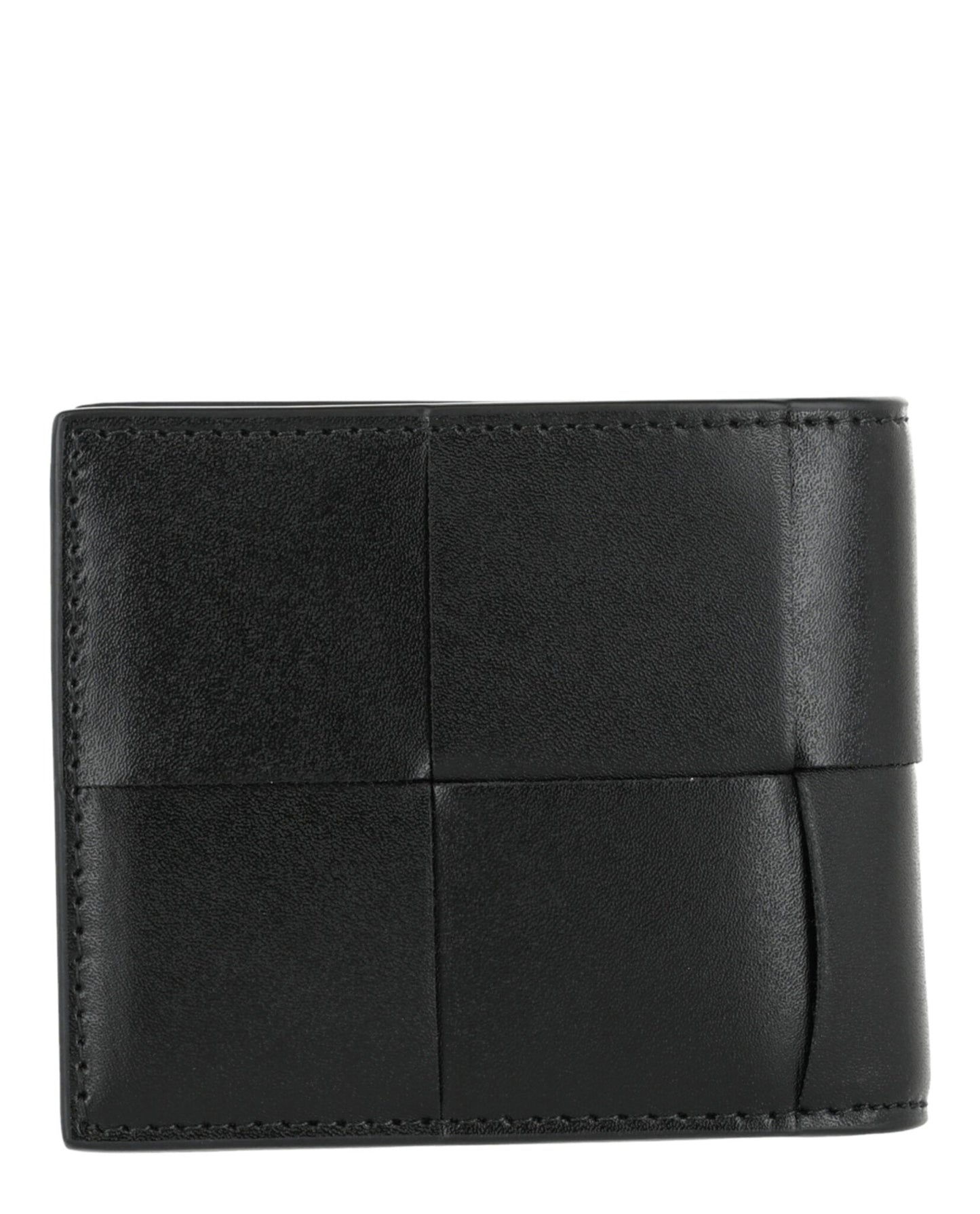 Bottega Veneta Mens Intrecciato Bifold Wallet