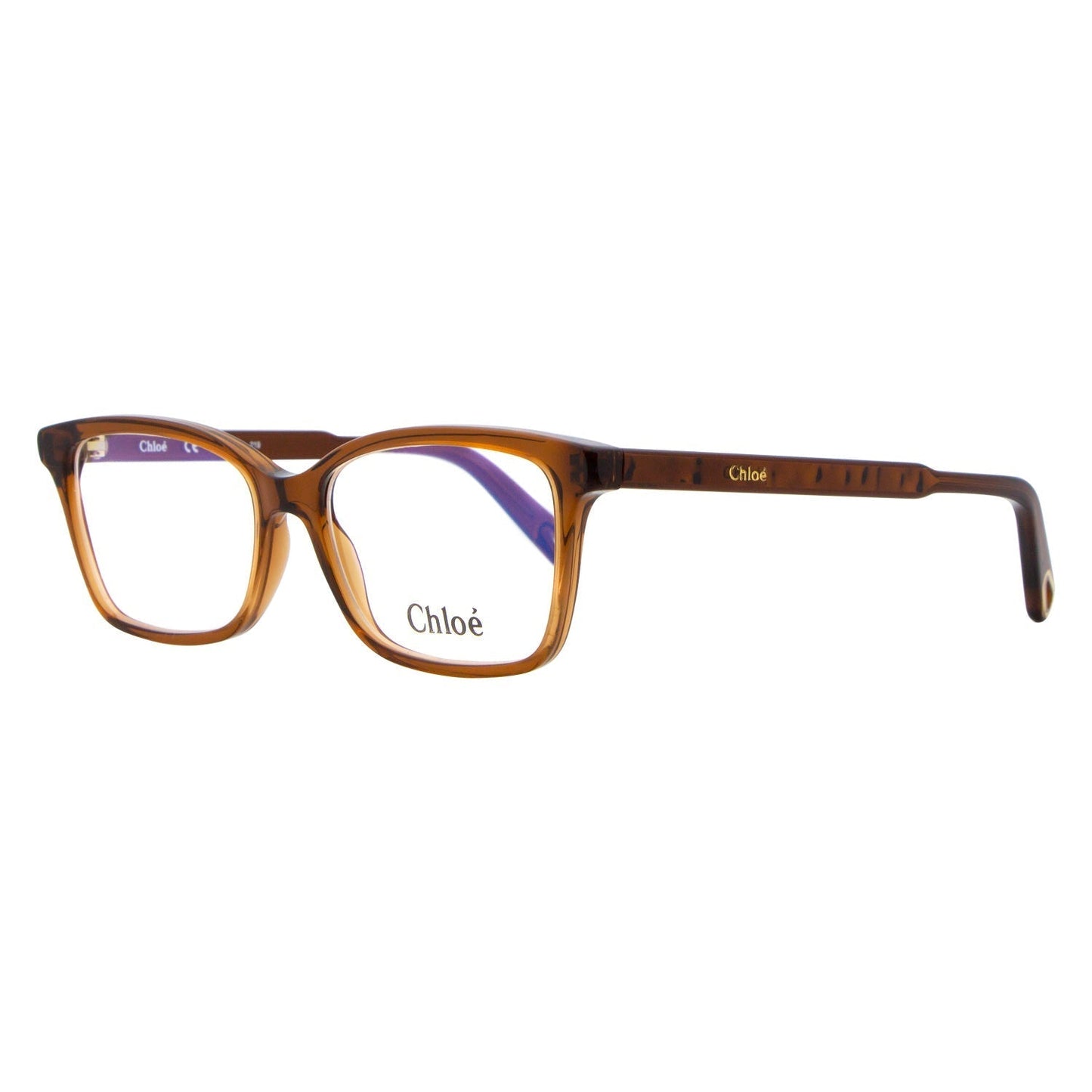Chloe Rectangular Eyeglasses CE2742 210 Brown 53mm 2742