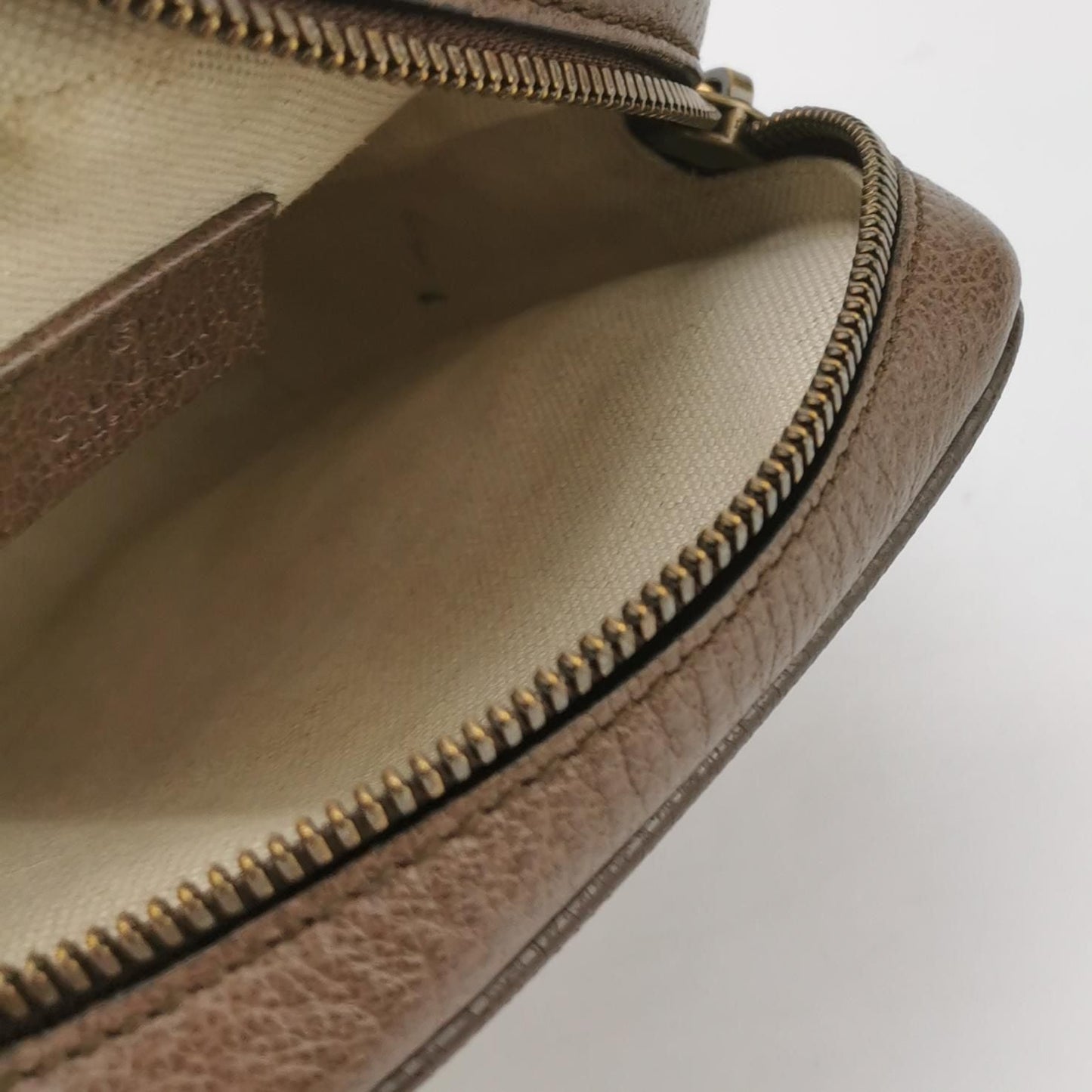 Preloved Gucci Ophidia Leather and Canvas GG Crossbody Bag 24092078871548