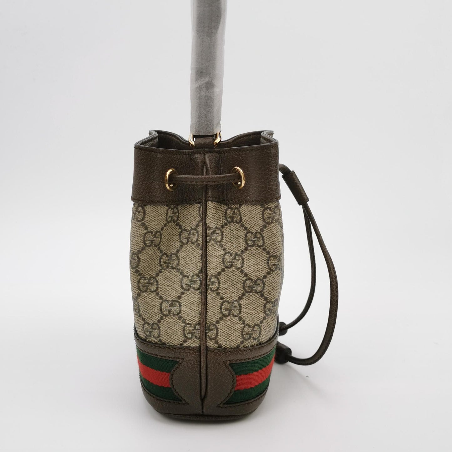 Preloved Gucci Ophidia Mini Leather Canvas GG Crossbody Bag 250529781213689