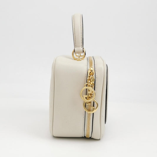 Preloved Gucci Blondie Small Leather Solid Interlocking G Crossbody Bag 250518781197271