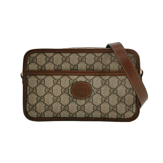 Preloved Gucci GG Canvas Logo Crossbody Bag 250512781189440