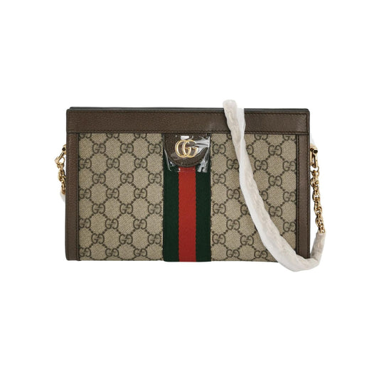 Preloved Gucci Ophidia Small Leather Canvas GG Crossbody Bag 250506781180324