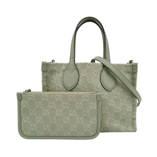 Preloved Gucci Ophidia Leather and Canvas GG Monogram Shoulder Bag 250408781139894
