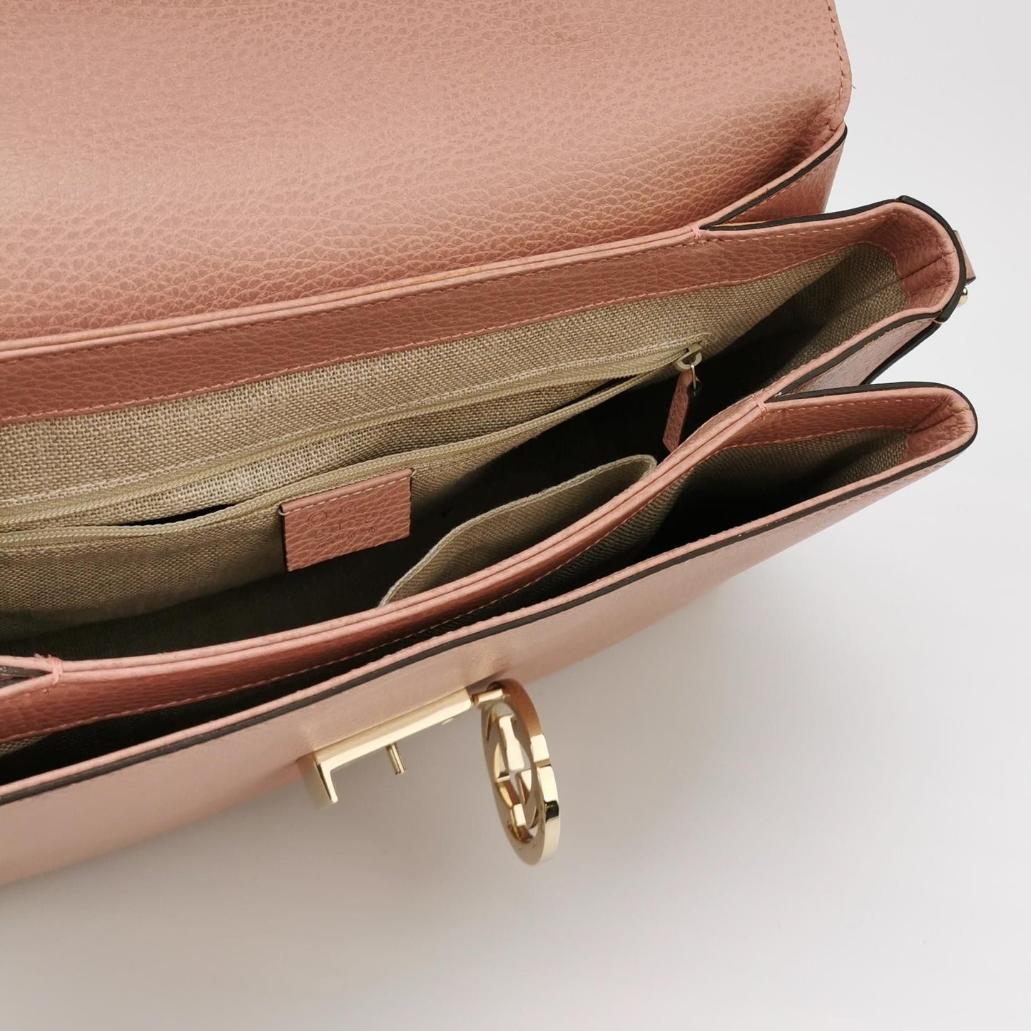 Preloved Gucci Interlocking G Leather Crossbody Shoulder Bag 250603781220842