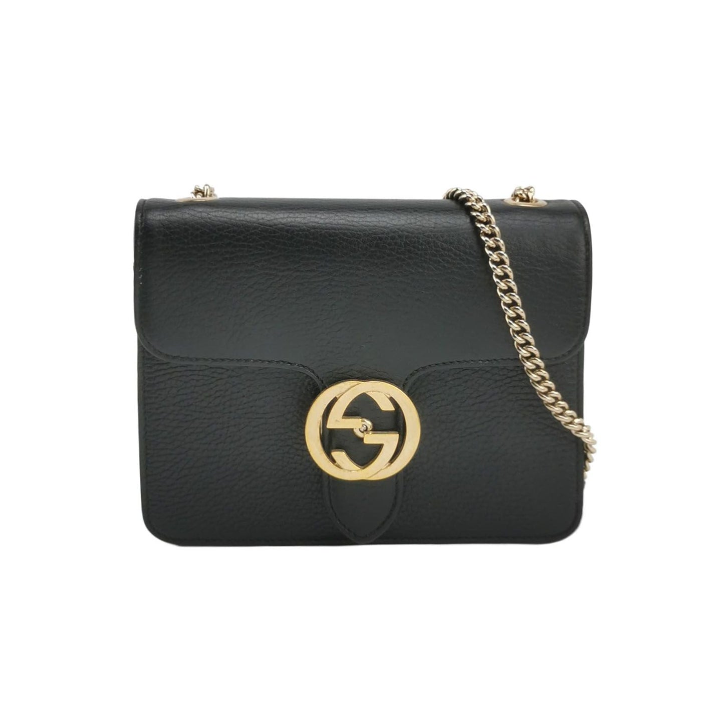 Preloved Gucci Interlocking G Small Leather Crossbody Bag 250604781222580