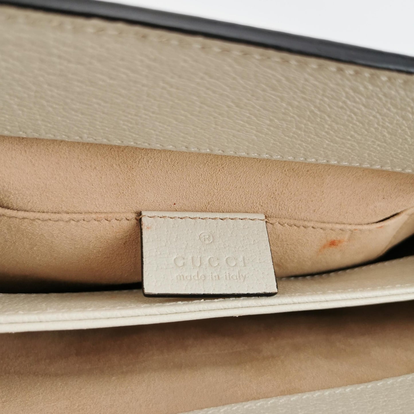 Preloved Gucci Ophidia Small Leather and Canvas GG Shoulder Bag 250524781205477