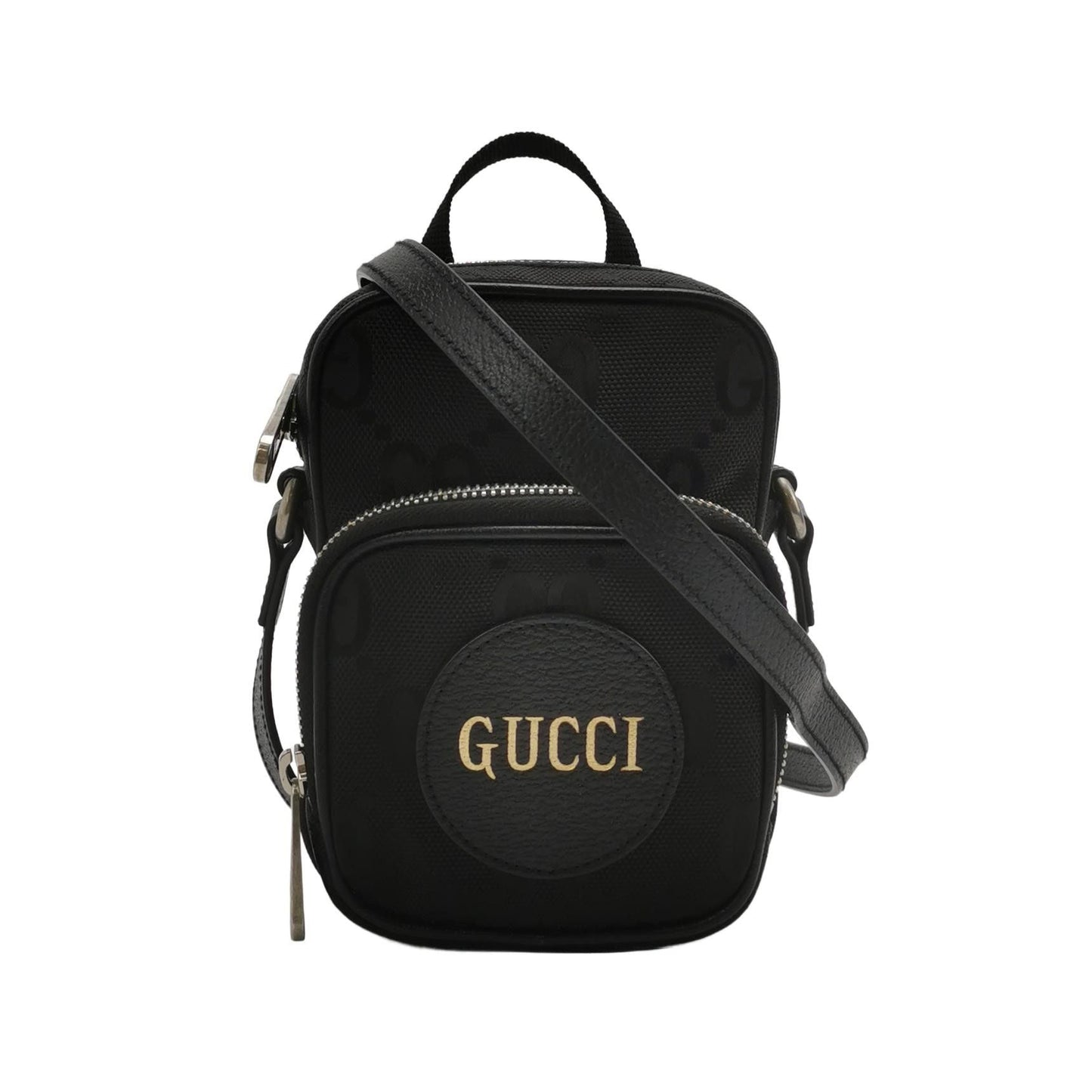 Preloved Gucci Off The Grid Leather and Nylon Crossbody Bag 250607781226517