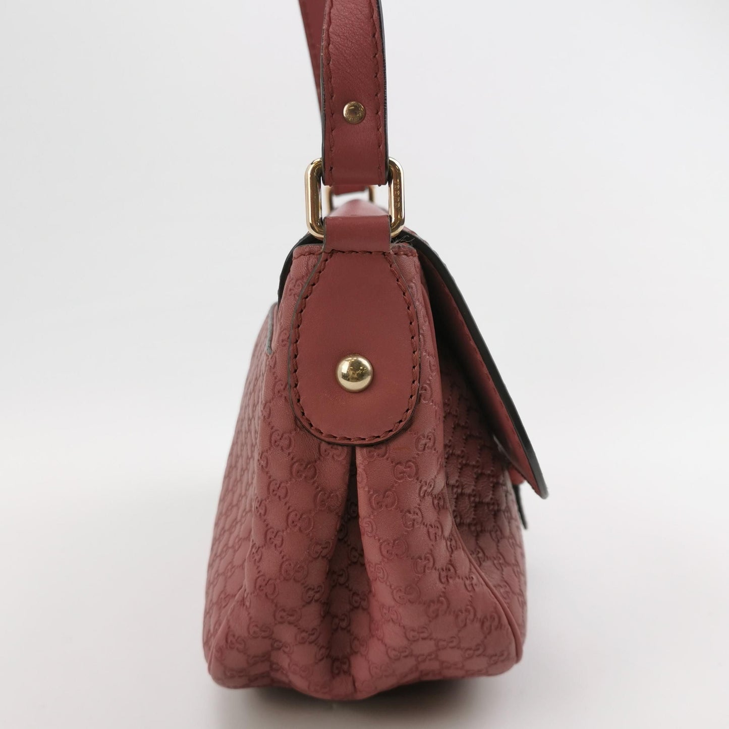 Preloved Gucci GG Embossed Crossbody Shoulder Bag 250529781213655