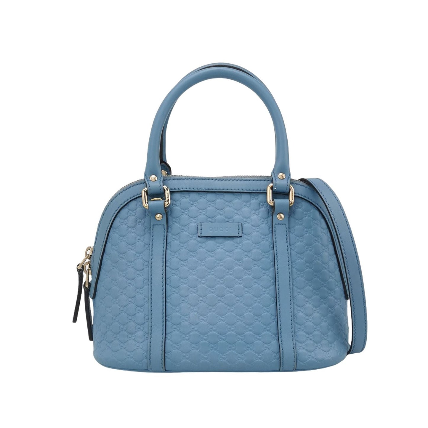 Preloved Gucci GG Embossed Leather Shoulder Bag 250125781042334