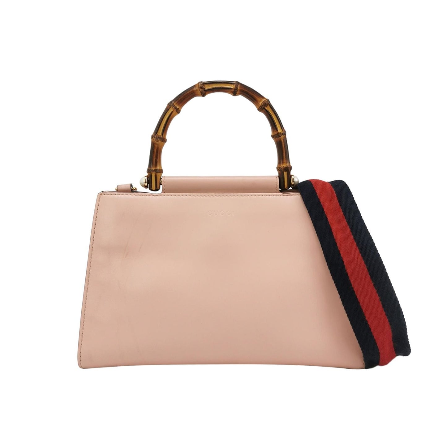 Preloved Gucci Nymphaea Bamboo Shoulder Bag 24112578959456