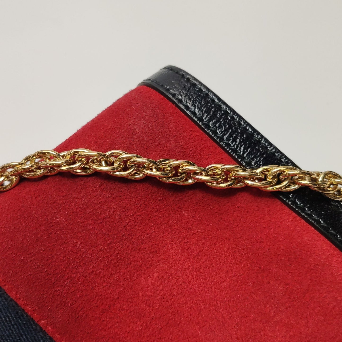 Preloved Gucci Ophidia Small Canvas Suede Leather Trimmed GG Crossbody Shoulder Bag 250702781261974