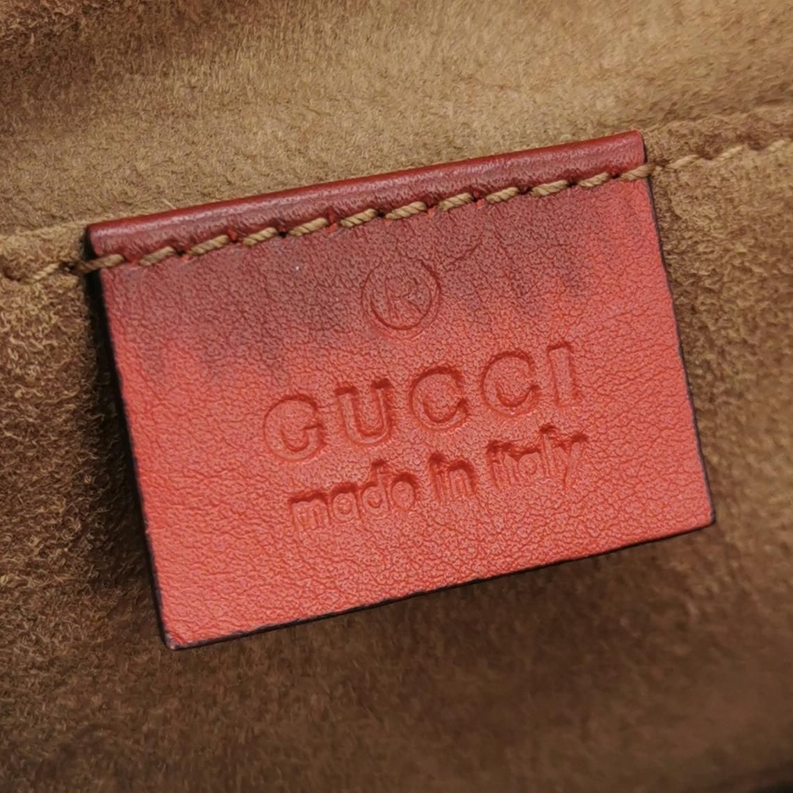Preloved Gucci Padlock Small Leather Monogram Shoulder Bag 250520781200807