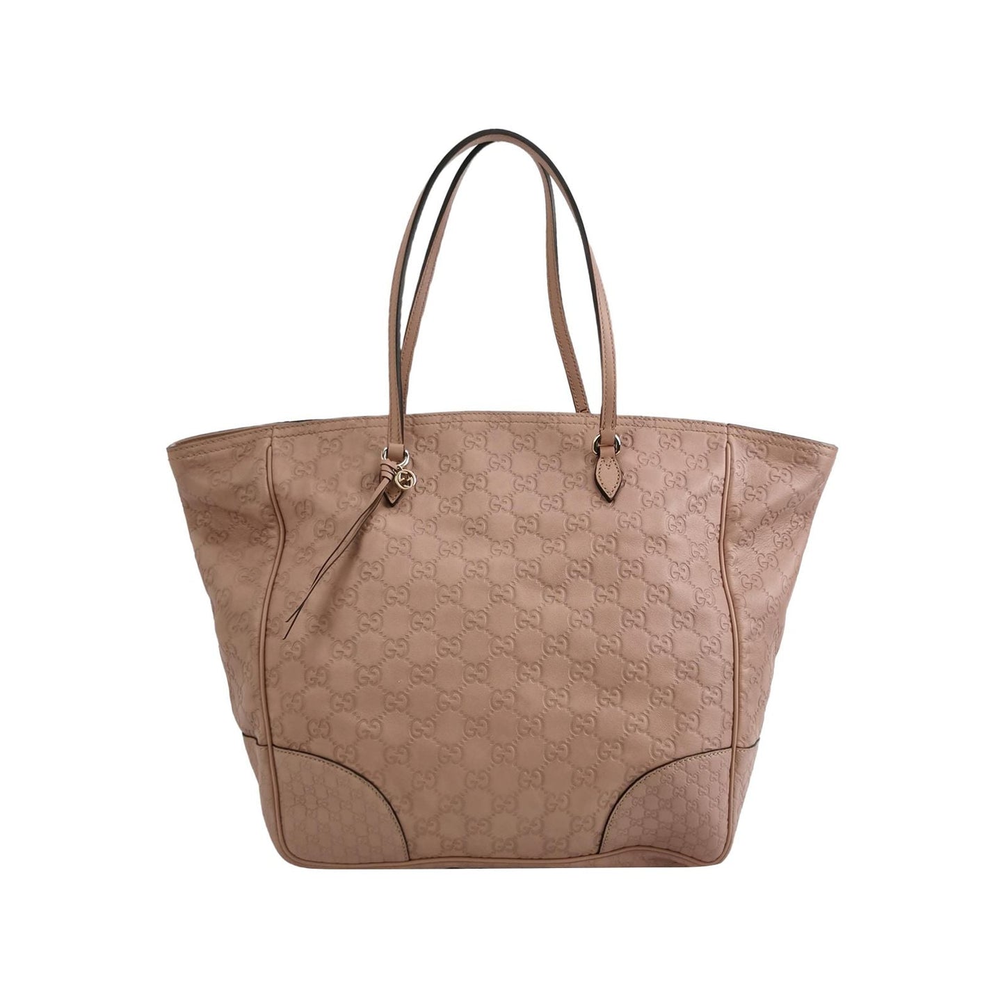 Preloved Gucci Bree Leather GG Monogram Interlocking G Tassel Shoulder Bag 250517781196209