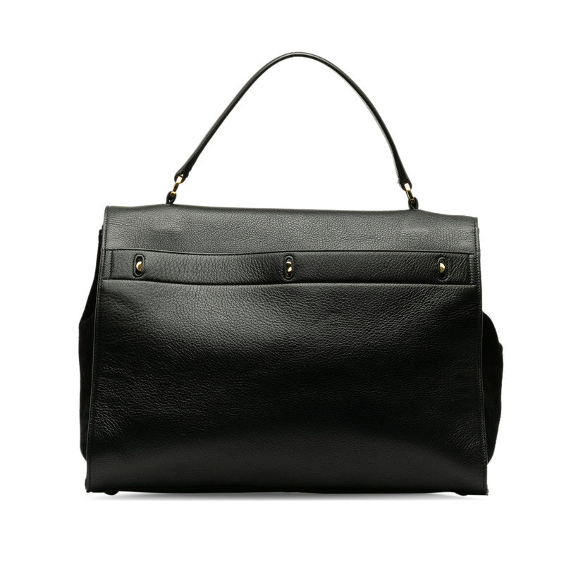 Saint Laurent Handbag Black Leather Saint Laurent