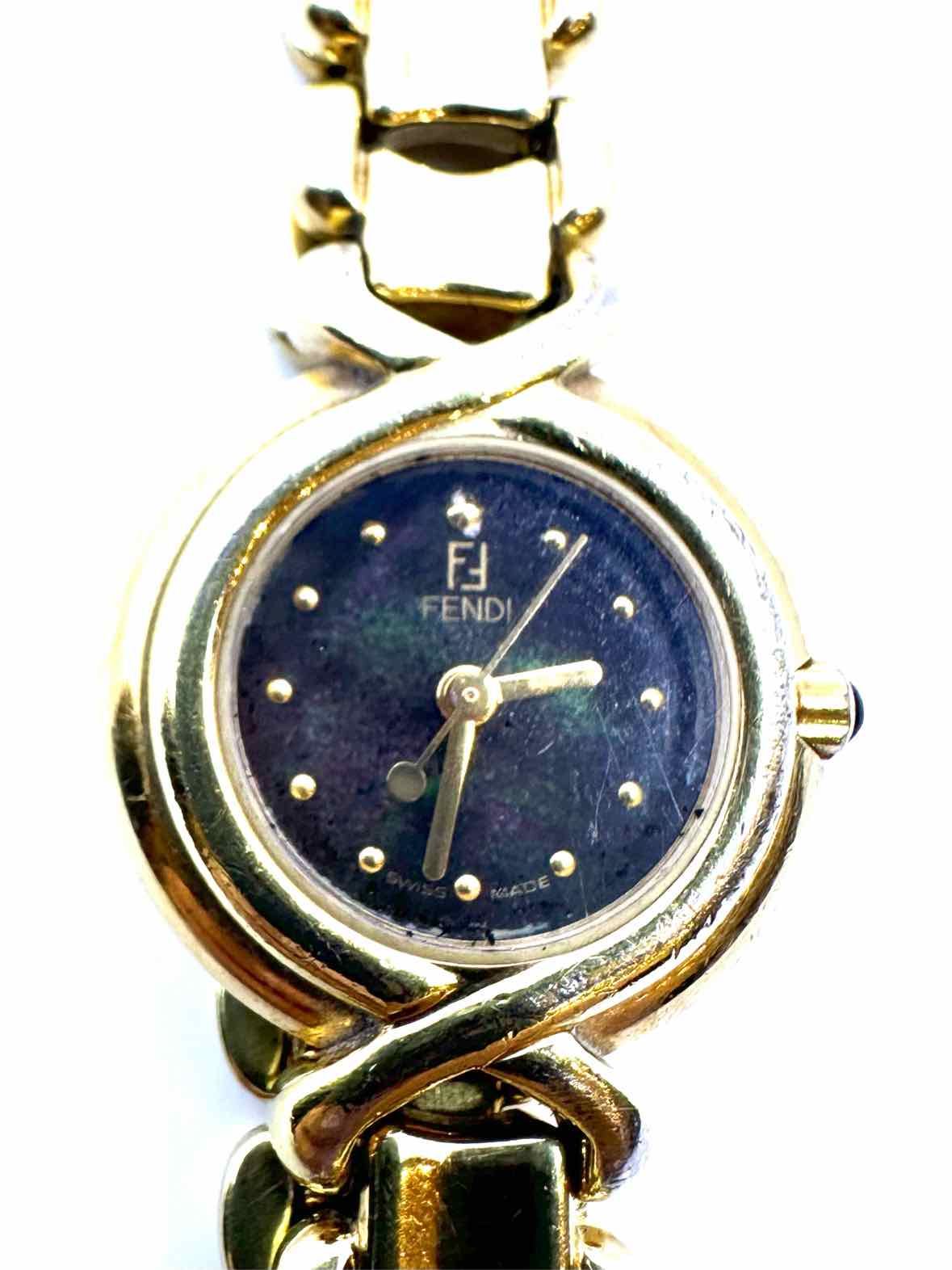 FENDI Gold Watch