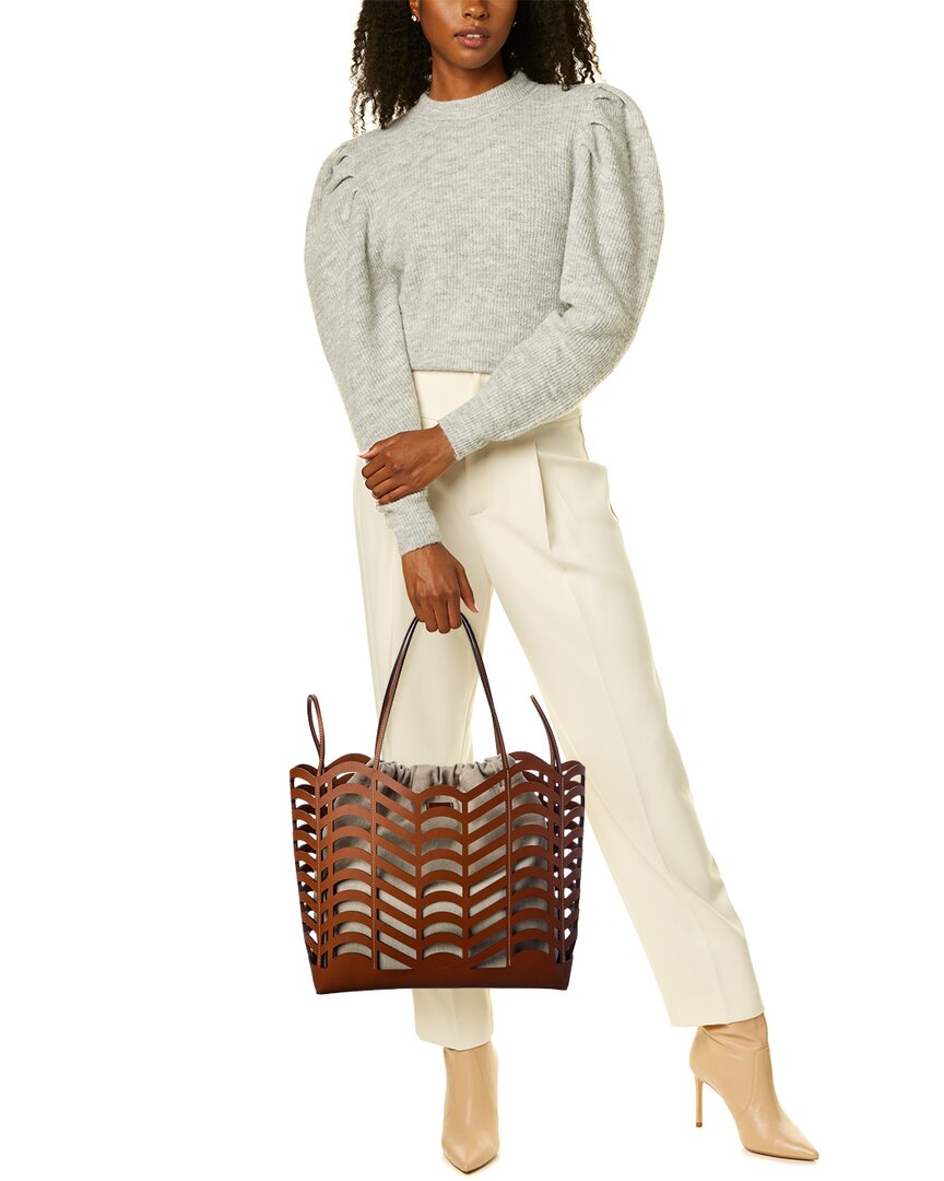 Chloe Kayan Medium Canvas & Leather Tote