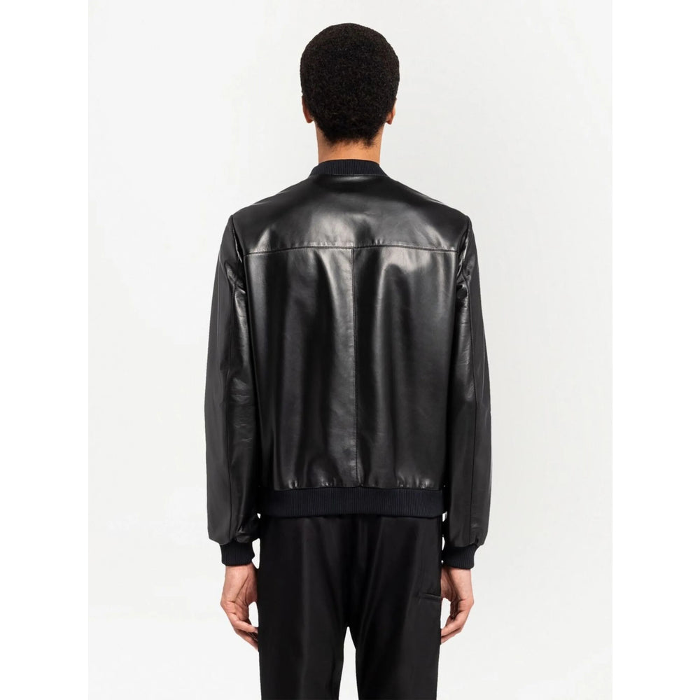 Prada Black Jackets - Leather Jackets Men