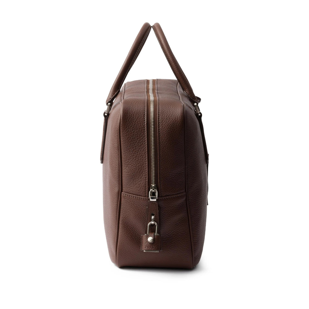 Prada Brown Laptop Bags & Briefcases Men