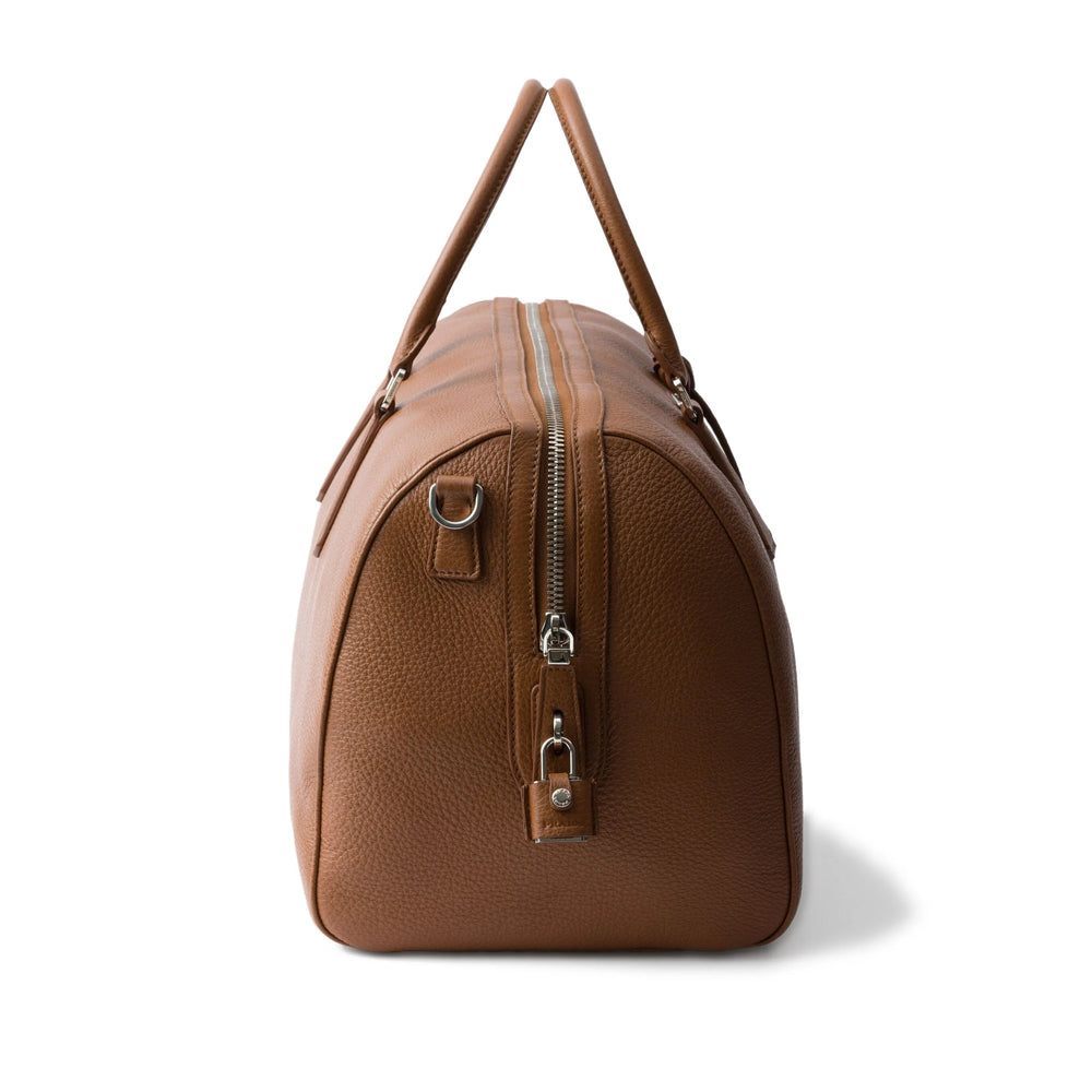 Prada Brown Luggage & Holdalls Men