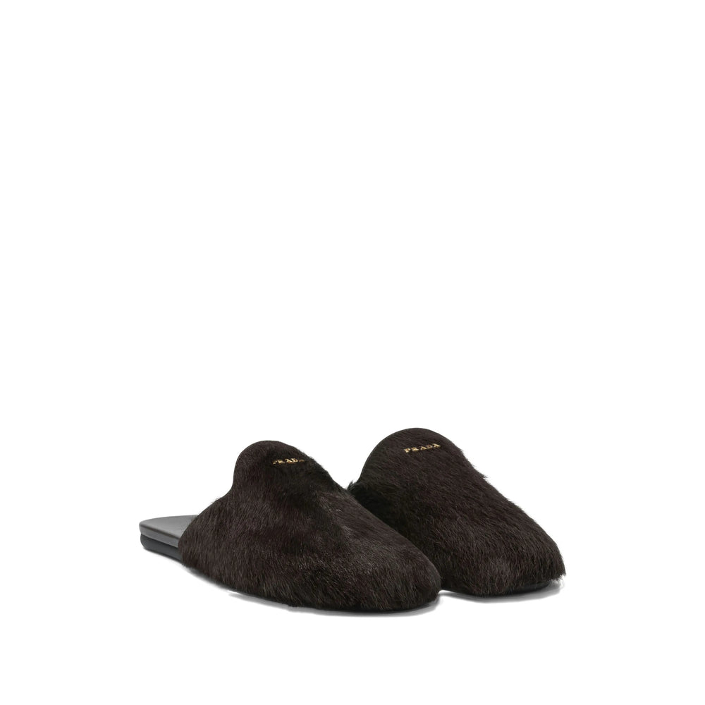 Prada Brown Slippers Women