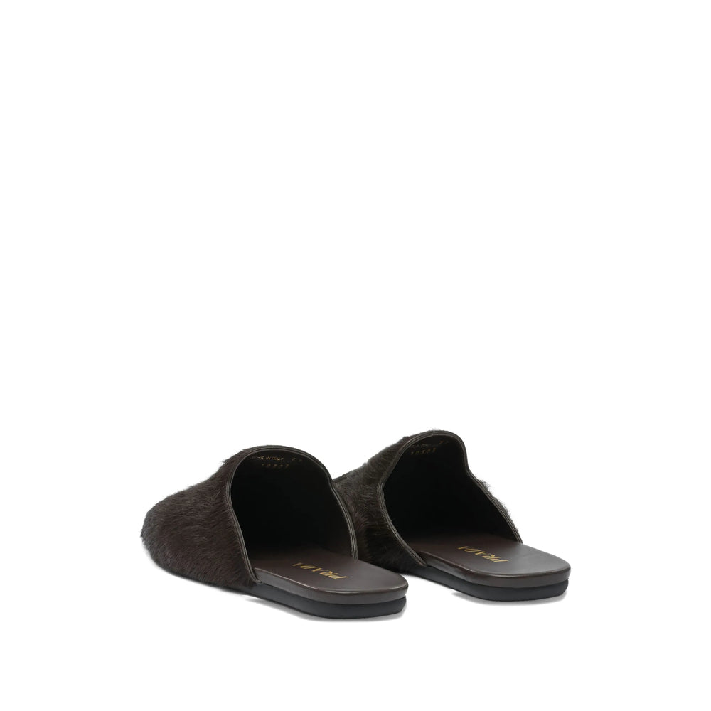 Prada Brown Slippers Women
