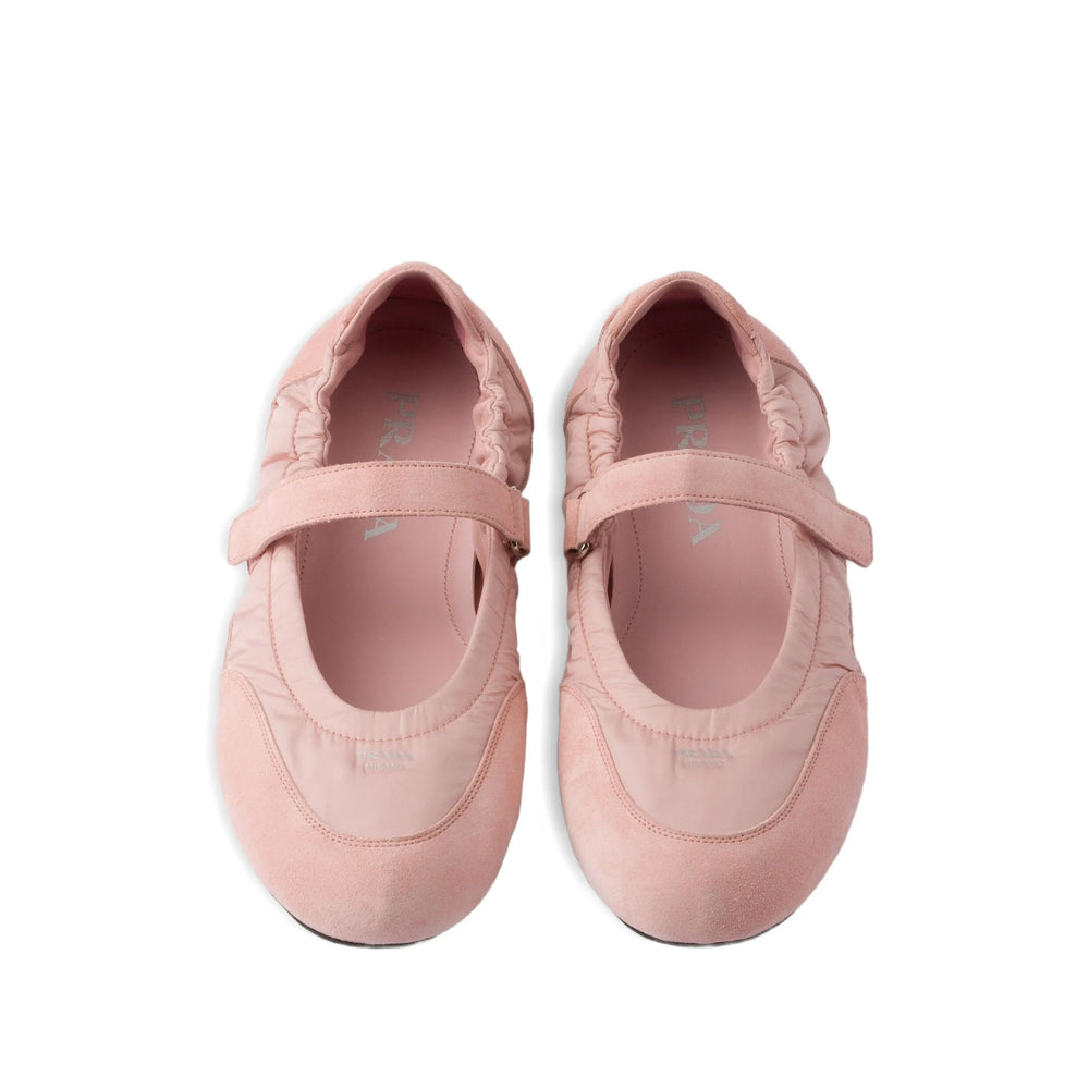 Prada Pink Ballet Flats Women