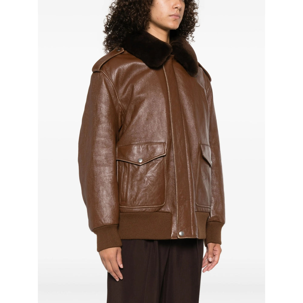 Prada Brown Jackets - Leather Jackets Women