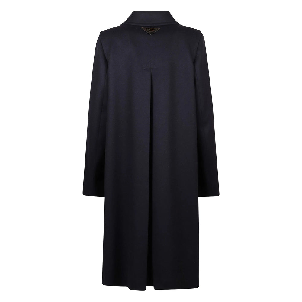 Prada Blue Coats - Single Breasted Coats Women
