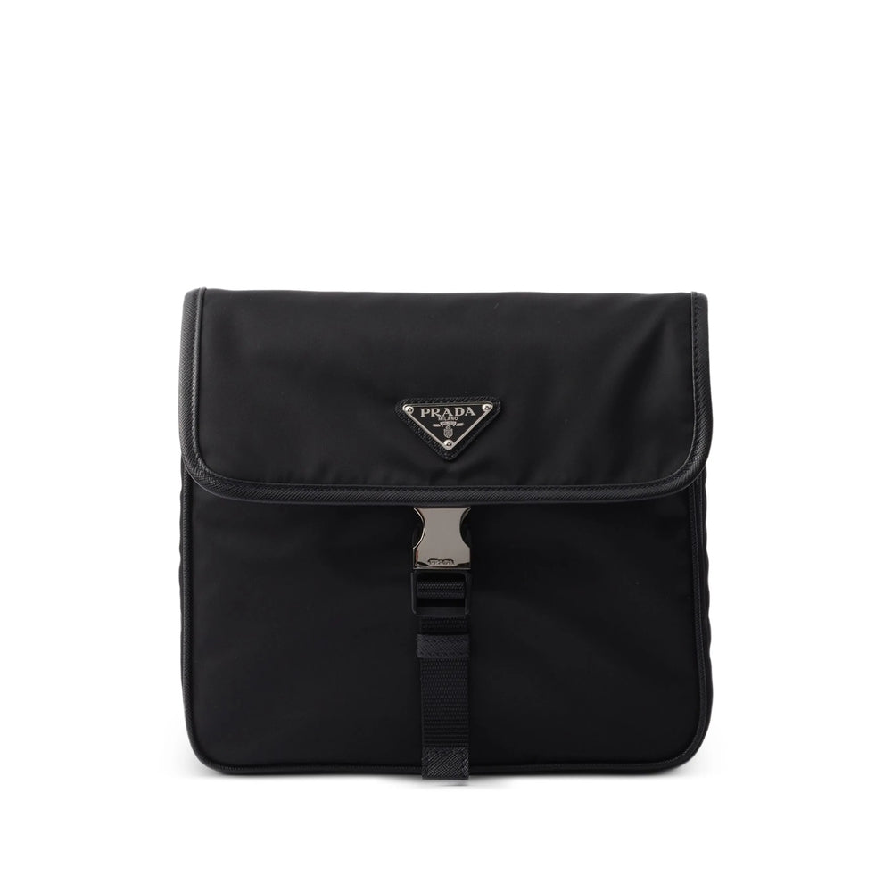 Prada Black Messenger Bags Men
