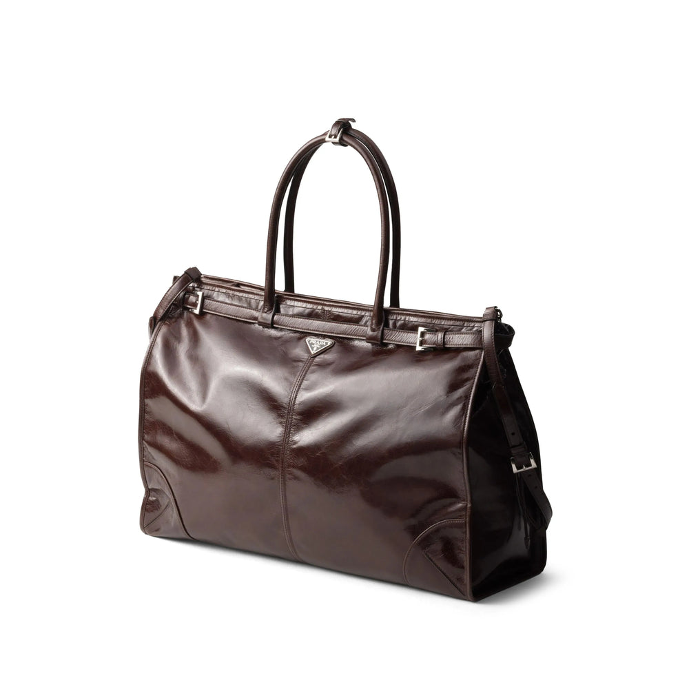 Prada Brown Tote Bags Men