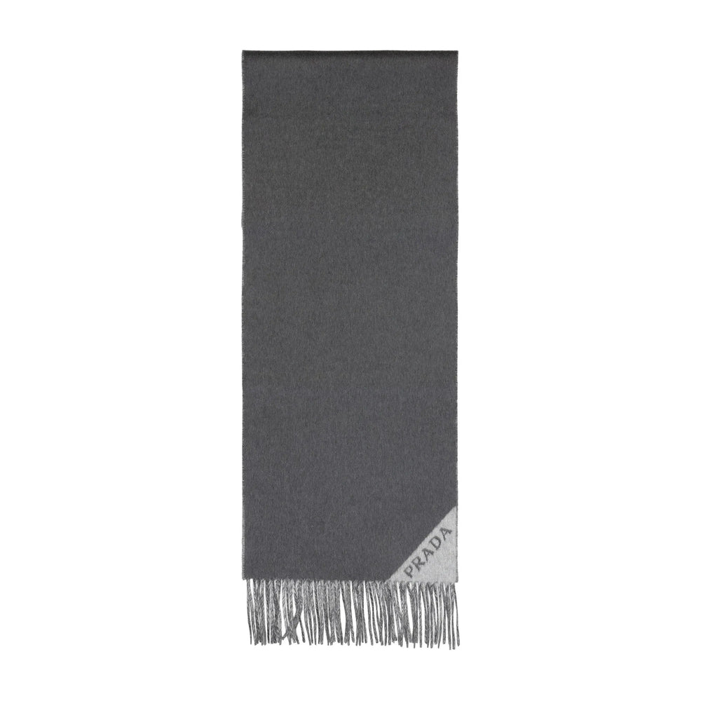 Prada Grey Scarves Men