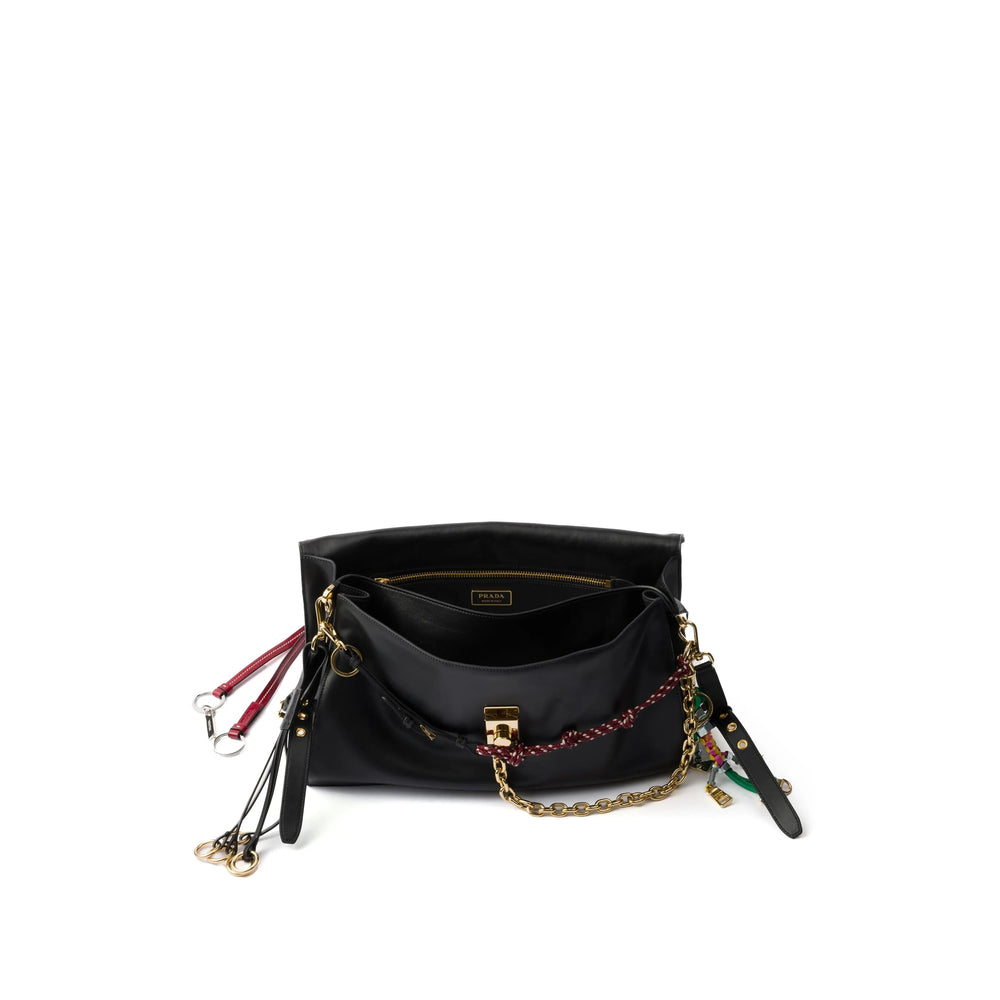 Prada Black Shoulder Bags Women