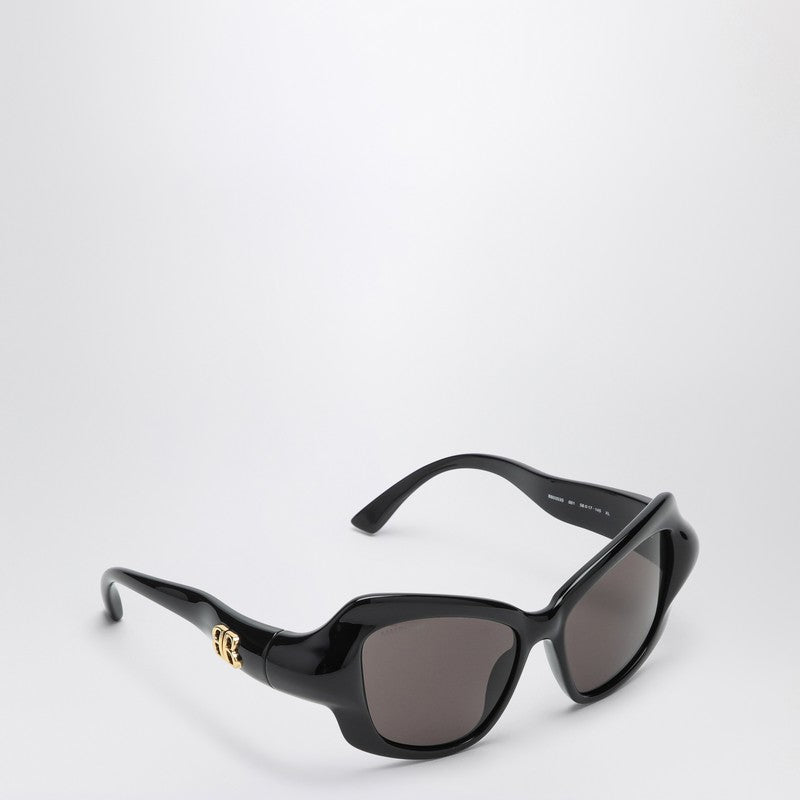 Balenciaga Runner Cat Black Sunglasses Women