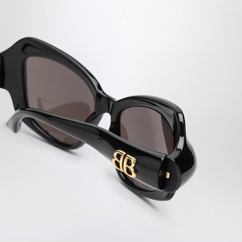 Balenciaga Runner Cat Black Sunglasses Women