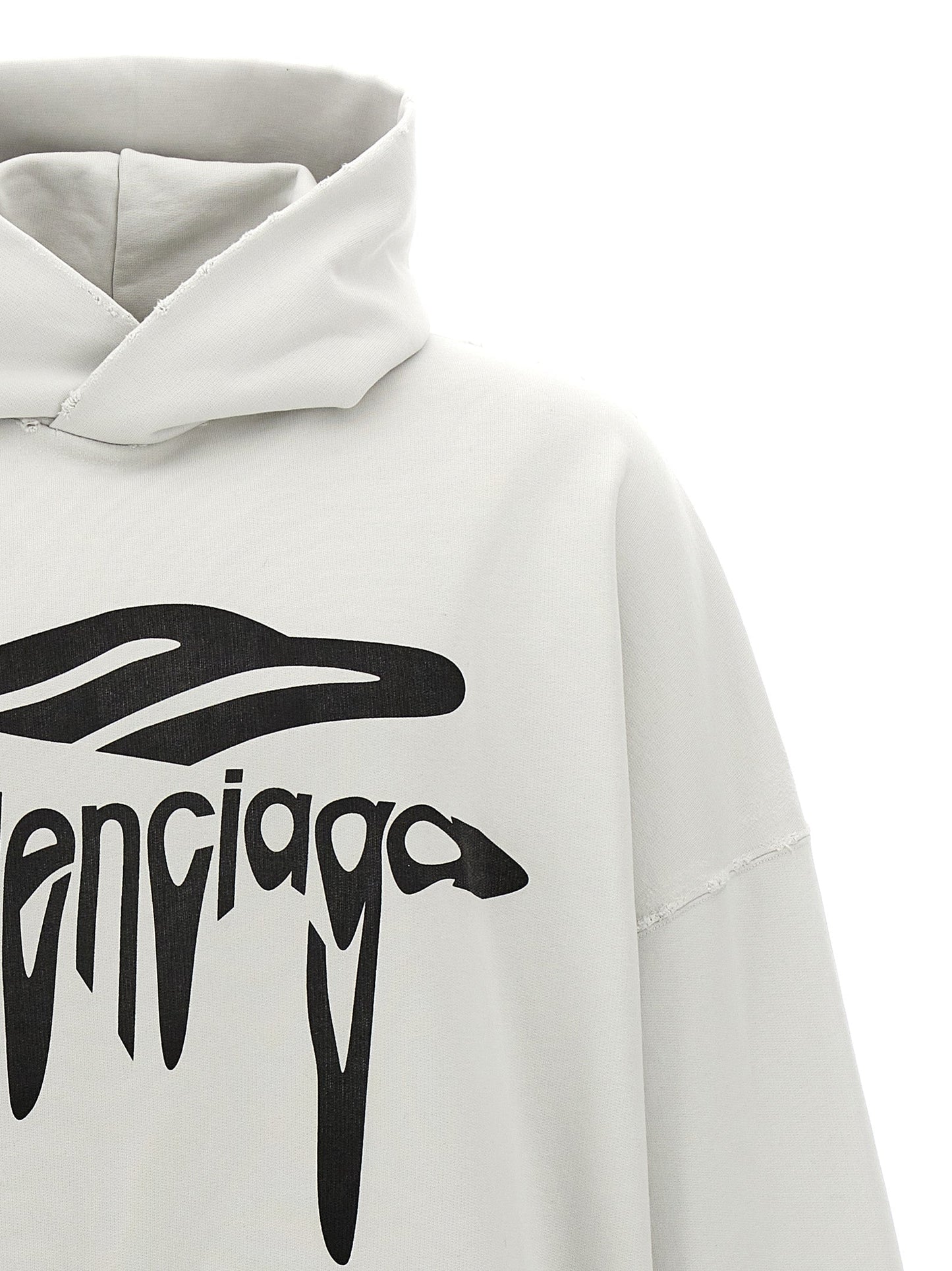 Balenciaga Women '3B Liquefied' Hoodie